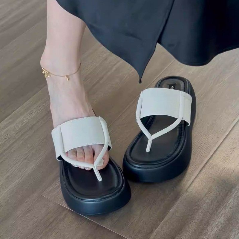 Women Shoes Jd - BANFANG 女性のスリッパ靴 3.5 センチメートル夏新高品質屋外ソフトソール快適な通気性サンダル靴女性のための