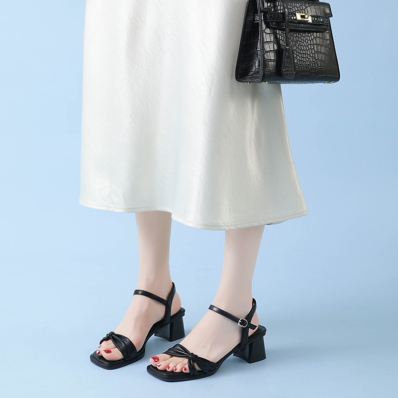 Women Shoes Jd - 2026年春秋新作 ポインテッドトゥ リボン付き 軽量 レディース カジュアルシューズ