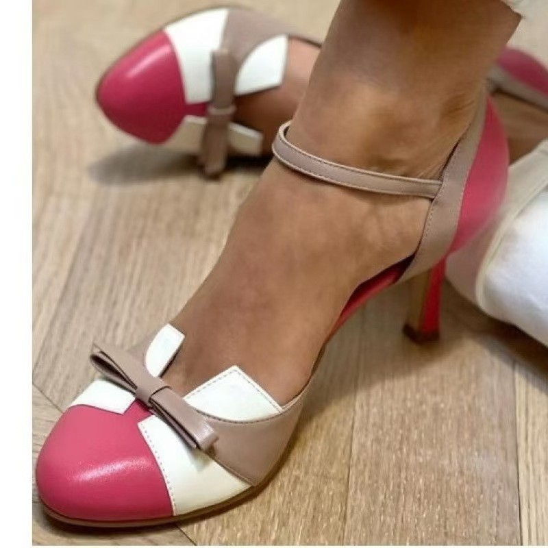 2026年新作サマースティレットサンダル ラウンドトゥ スプ - Platform Mule Heel のレビューと価格