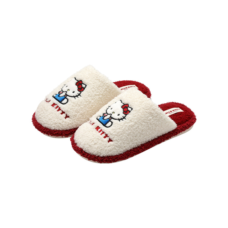 Y2K レオパード柄ボウハローキティプラットフォームスリッパ - Women'S Shoes Y2K のレビューと価格