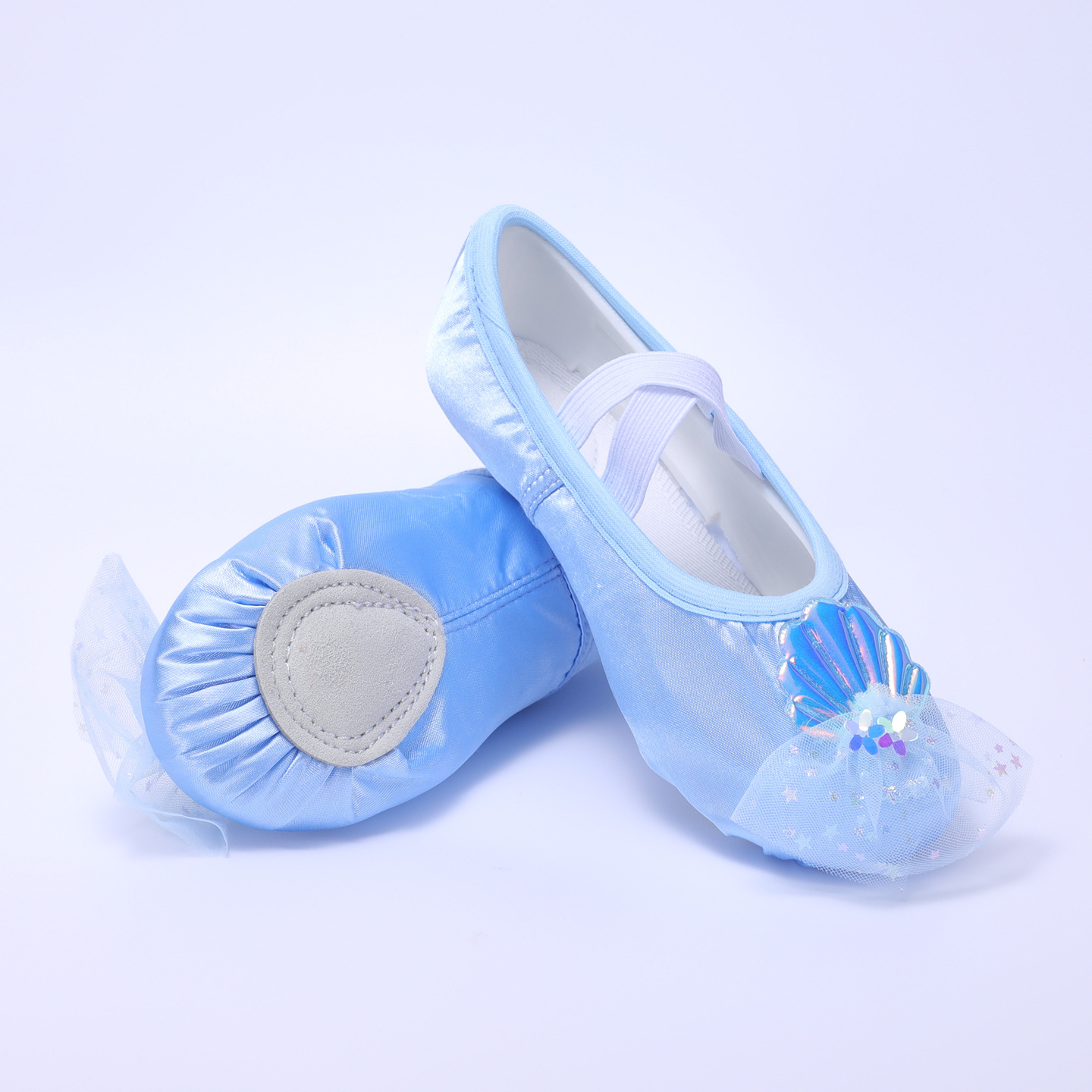 子供用キュートな光沢のあるシェルメッシュソフトソールバレリー - Women'S Xc Shoes のレビューと価格
