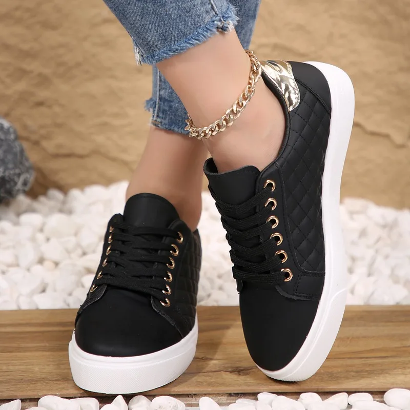 女性用の白い加硫スニーカー,プラットフォームスニーカー,テニ - Women Shoes Jd のレビューと価格