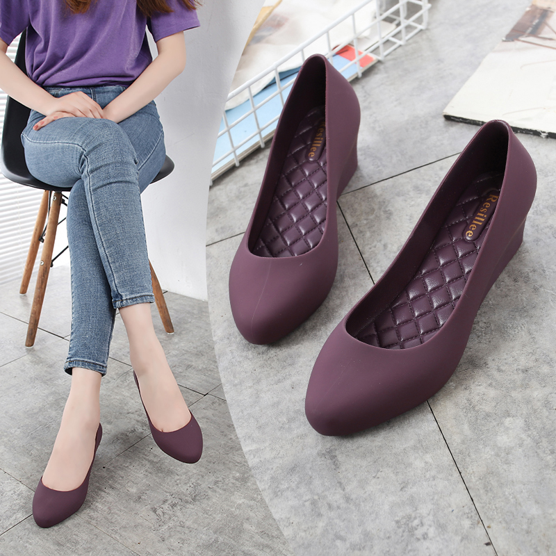 Resillee レディース ネイビー ブルー ウェッジヒー - Women'S Shoes Navy Blue のレビューと価格