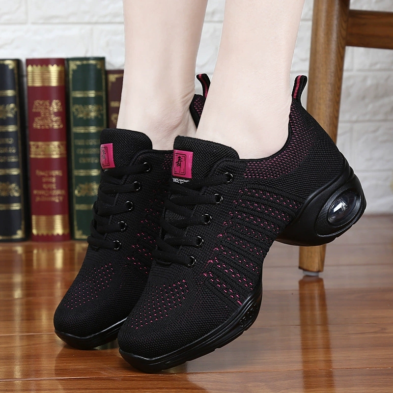レディース クッション入りダンススニーカー 通気性のある黒メ - Women'S Zumba Shoes のレビューと価格