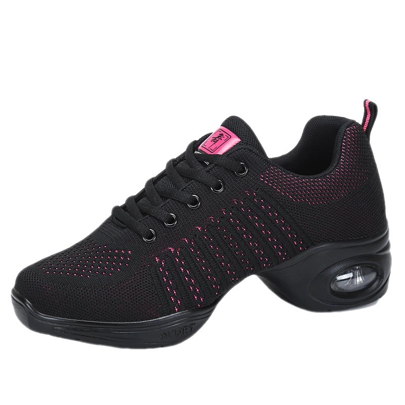 レディース クッション入りダンススニーカー 通気性のある黒メ - Women'S Zumba Shoes のレビューと価格