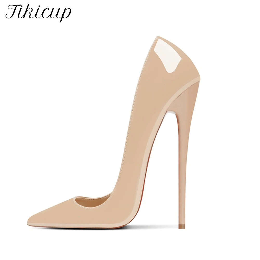 ニュースタイルセクシー16CM極細ポインテッドトゥスティレッ - Platform Mule Heel のレビューと価格