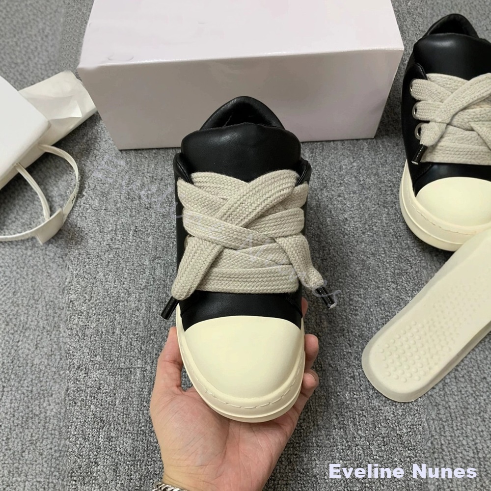 ユニセックス ブラックレザー プラットフォームスニーカー ホ - Women'S Shoes Y2K のレビューと価格