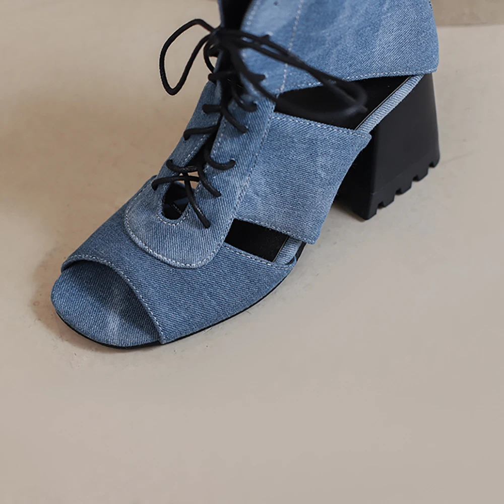 女性用の快適な丸いつま先のハイヒール,女性用のオフィスシュー - Women'S Shoes Navy Blue のレビューと価格