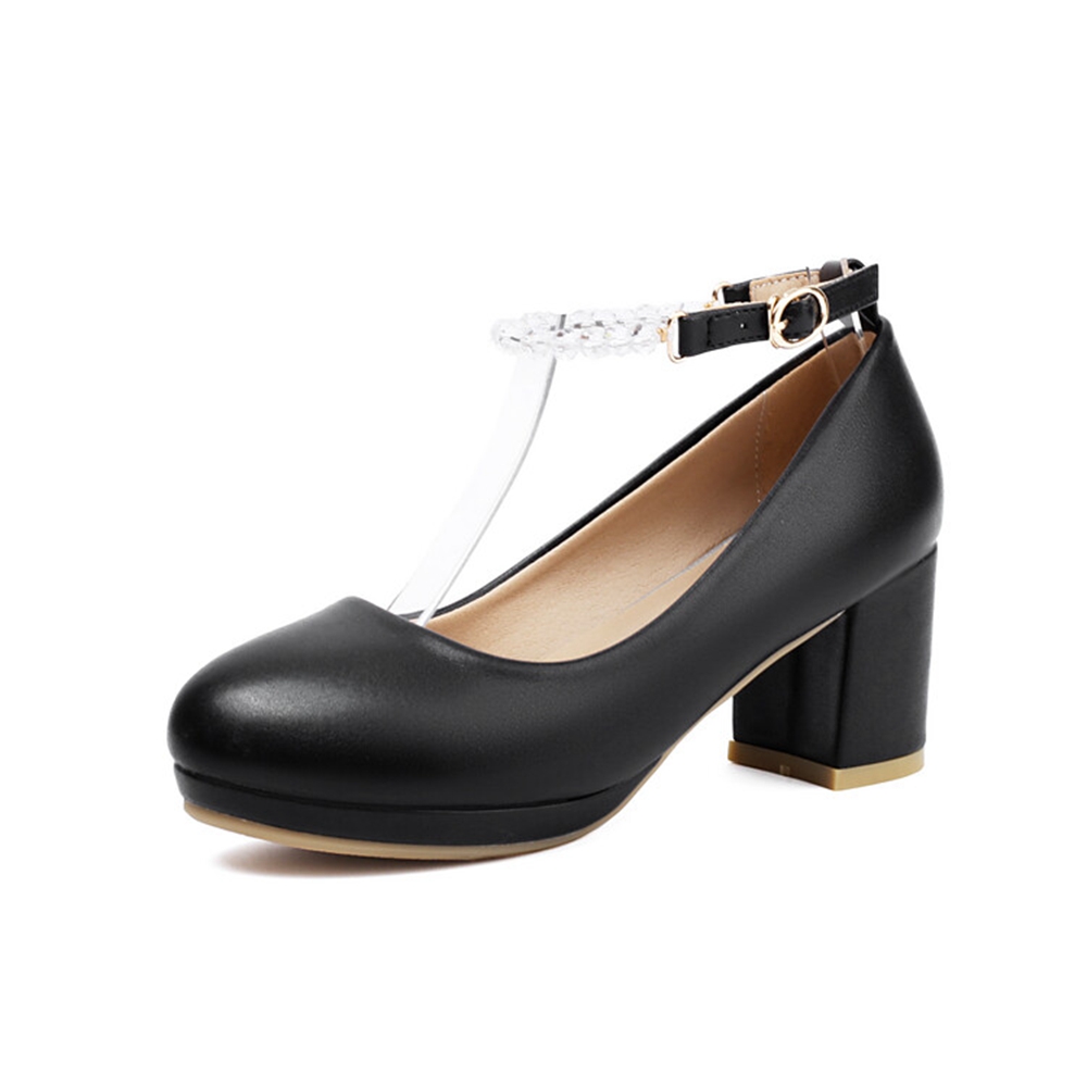 Qplyxco-女性用アンクルストラップハイヒール,プラット - Women Shoes Jd のレビューと価格